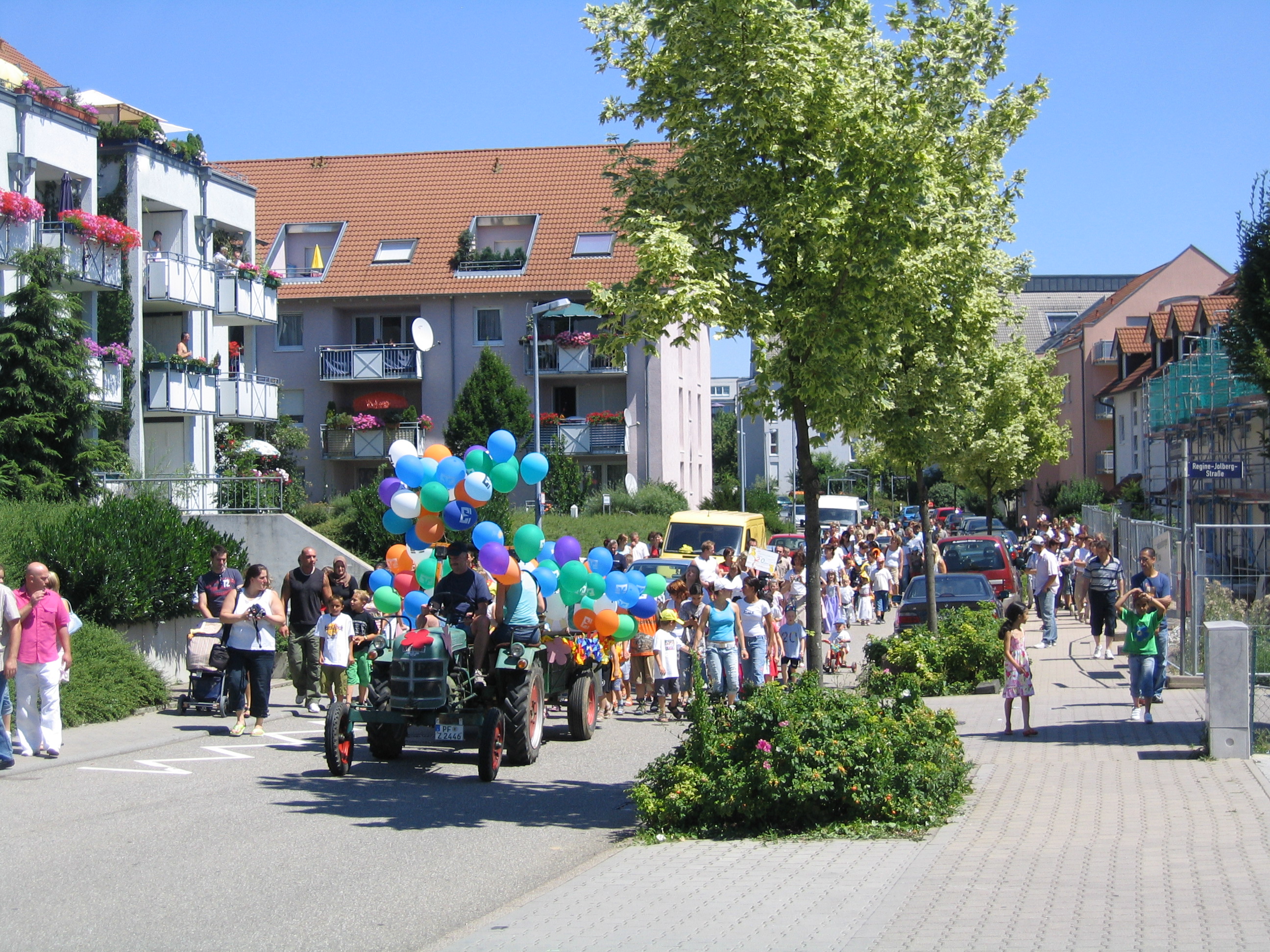 20-jähriges Jubiläum der Kindertagesstätte Maihälden - Gemeinsame Feier mit Kindern und Eltern